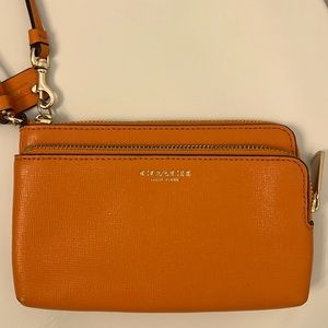 Coach phone/wallet wristlet